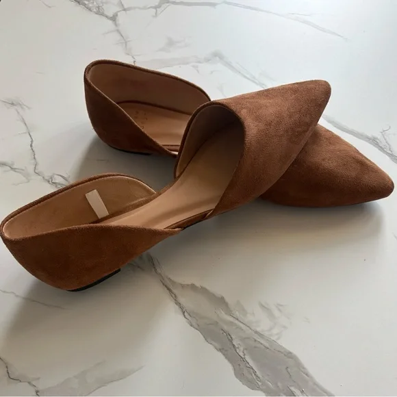 A New Day Tan Suede Flats - Picture 5 of 6